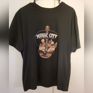 Black Nashville Graphic Tee